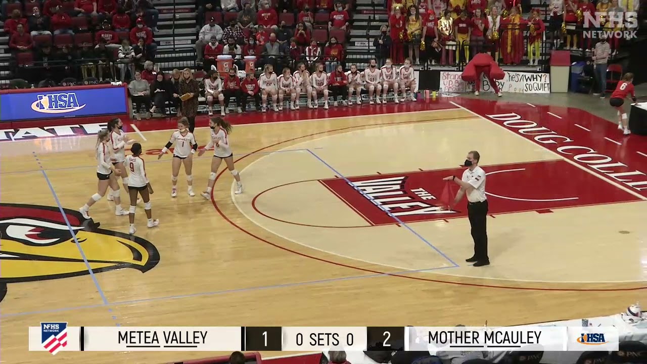 2021 Class 4A Girls Volleyball Championship Game: Aurora (Metea Valley) vs. Chicago (Mother McAuley)