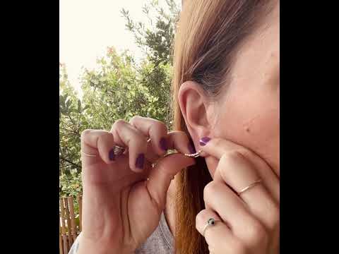 How To Wear An Ear Climber Earrings Handmadejewelry Tutorial Howtowear Slowfashion Earring