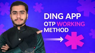 Ding App Otp Working Method New Trick | Ding App Pr Otp Kesy Lagaein | MK EARNING TRICKS screenshot 2