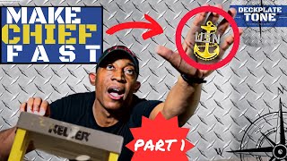 How to make the US Navy CHIEF Rank FAST w/ the Navy LADR l Prepare yourself in less than 15 minutes!