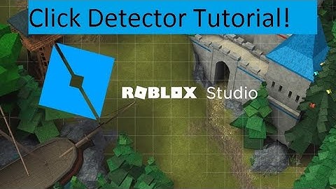 Roblox Scripting Tutorial : How to use ClickDetector in Roblox Studio.