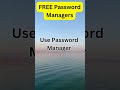 Free Password Manager #passwordmanager #free #keepass #bitwarden #nordvpn