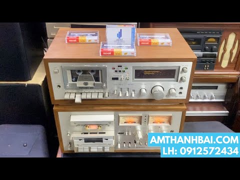 Video Phê hơn thuốc lào: Đầu Tape TECHNICS M63 và PIONEER CT... - youtube