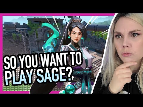 SO YOU WANT TO PLAY SAGE? | VALORANT | MISSHARVEY