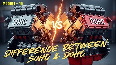 SOHC vs DOHC Engine | Which is Better? Full Comparison Explained in 3D Animation!