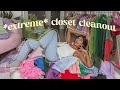 closet cleanout!! ☆ trying on all my clothes, decluttering and selling!