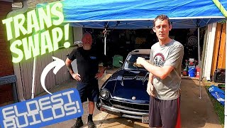 Revamping a 1980 Fiat 124: Manual to Automatic Transmission Swap with Eldest Builds Lending a Hand!