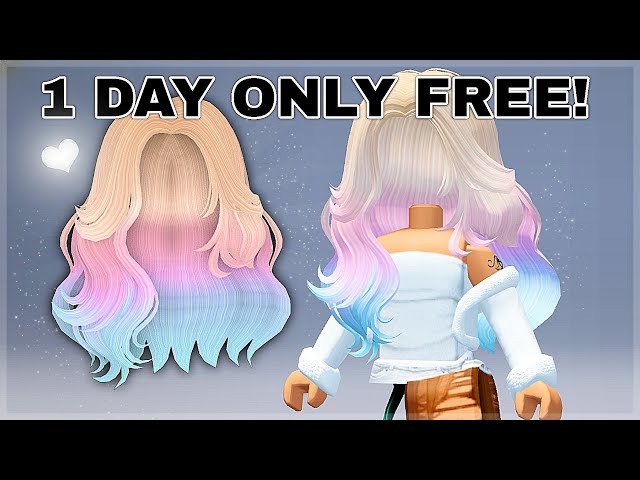FREE HAIR! (PINK, BLUE, BLONDE) ROBLOX 