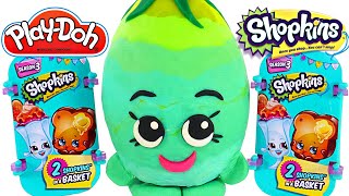 Opening Shopkins Cherie Tomato Play Doh Surprise Egg