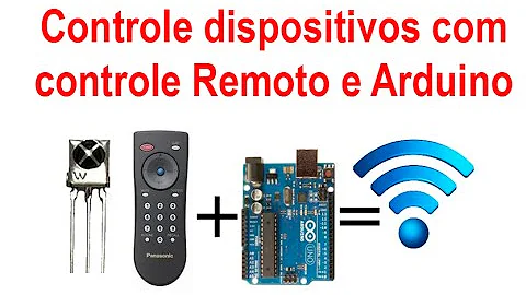 Como usar com Arduino kit controle remoto infravermelho?
