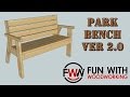 Outdoor Garden Bench Plans