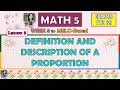 Understanding Proportions