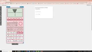 Graphing Inequalities and Finding the Intersection with the Casio fx9750GIII and Classpad.net