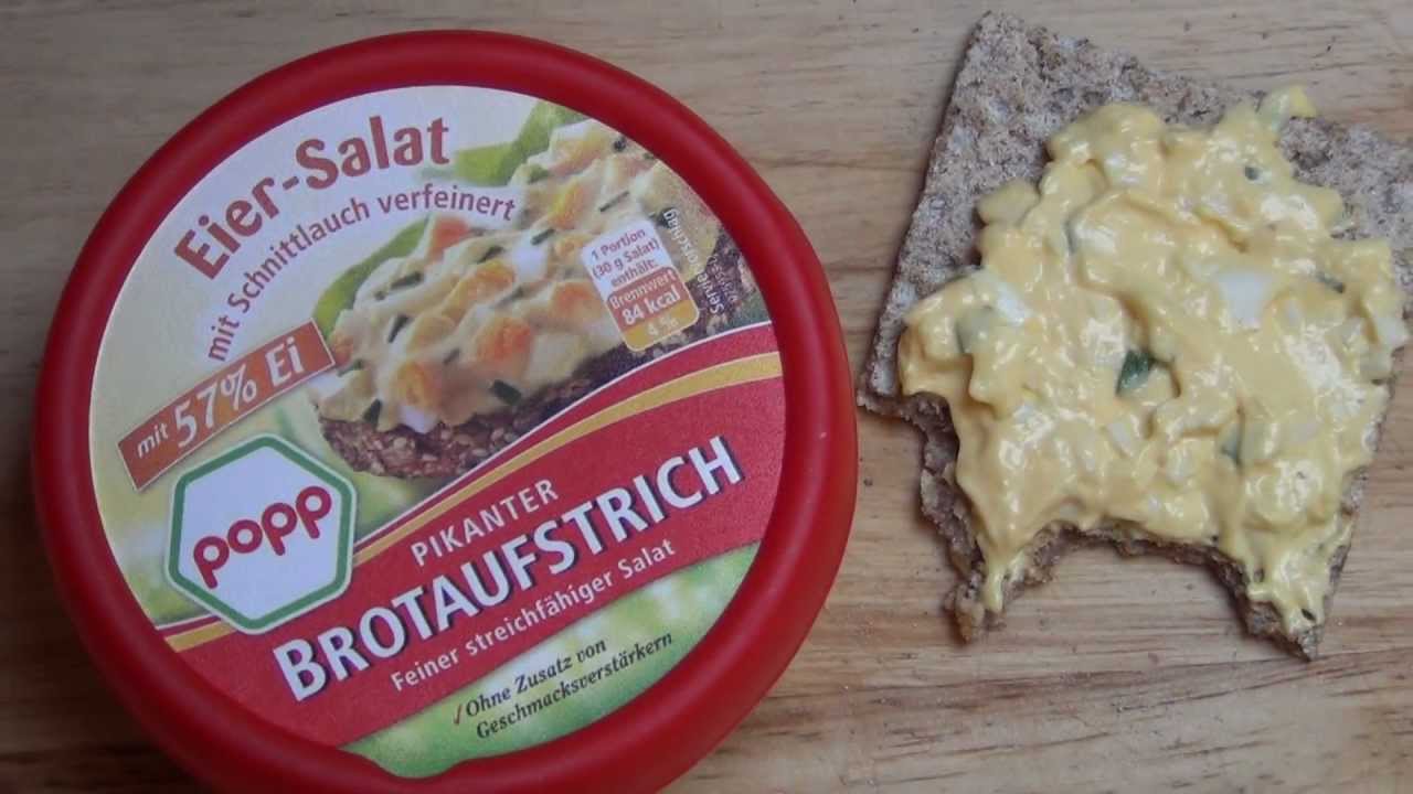 popp Eiersalat pikanter Brotaufstrich - YouTube