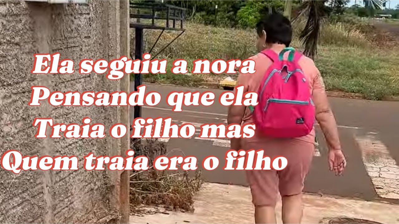 Dona clementina pensou que a ora estava tra1ndo o f1lho