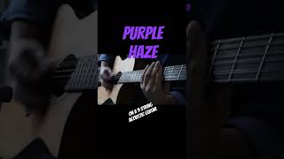 PURPLE HAZE on a 9 STRING Acoustic Guitar? #acousticguitar #jimihendrix