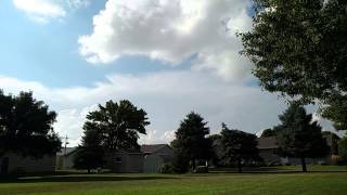 08/09/2015: Time-lapse Thunderstorm Development