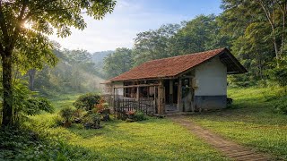 Download Lagu Impian Di Masa Tua‼️ Hidup Damai Di Desa, Tinggal Di Rumah Unik Dengan Halaman Super Bersih MP3