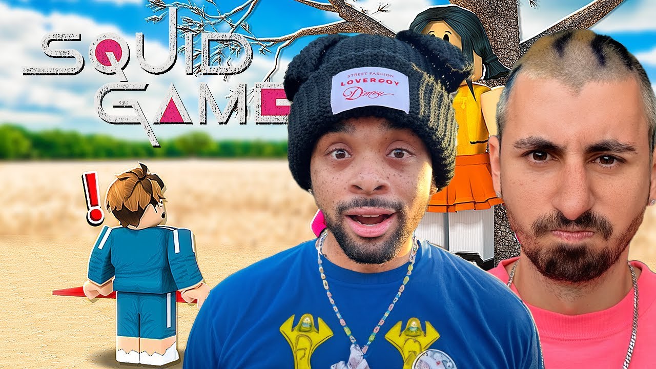 We Participated in The Roblox Squid Games w/ Wyl, Dyl, and Babas