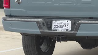 Details Newly signed Texas bill bans paper license plates, local dealerships adjust Update