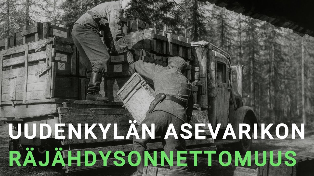 Uudenkylän Asevarikon Räjähdysonnettomuus | Terrikallion Onnettomuus