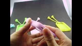 Cute Ultra Flexible iPhone 4S Squid Soft Silicone Case with Suction Cups screenshot 2