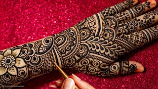New simple beautiful bridal mehndi ...