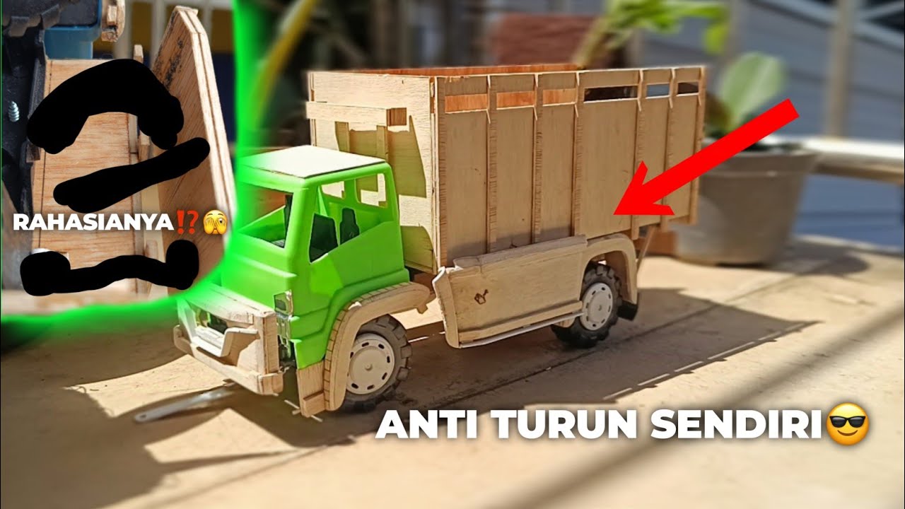 MEMBUAT HIDROLIK BEMPER MINIATUR TRUK‼️