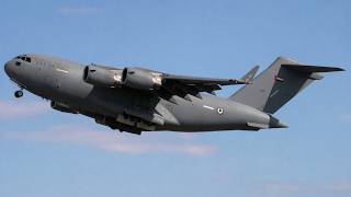 UAE Air Force C-17A Globemaster III 1226 at Stansted Airport