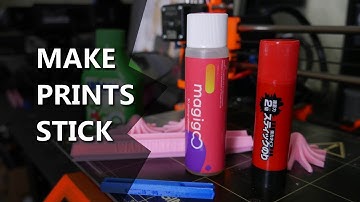 Magigoo vs Glue Stick: Hold down your 3D Prints! Test and Review