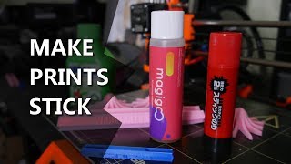 Magigoo vs Glue Stick: Hold down your 3D Prints! Test and Review