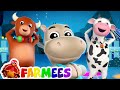 Kaboochi  dance song for kids more sing along nursery rhymes for babies  animal cartoon  farmees