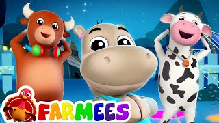 Kaboochi  Dance Song for Kids More Sing Along Nursery Rhymes for Babies | Animal Cartoon | Farmees