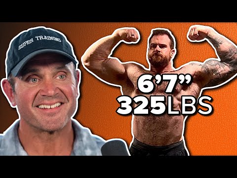 6'7" 325lbs Monster Jon Heck Casually Destroys Leg Day & Talks Nutrition