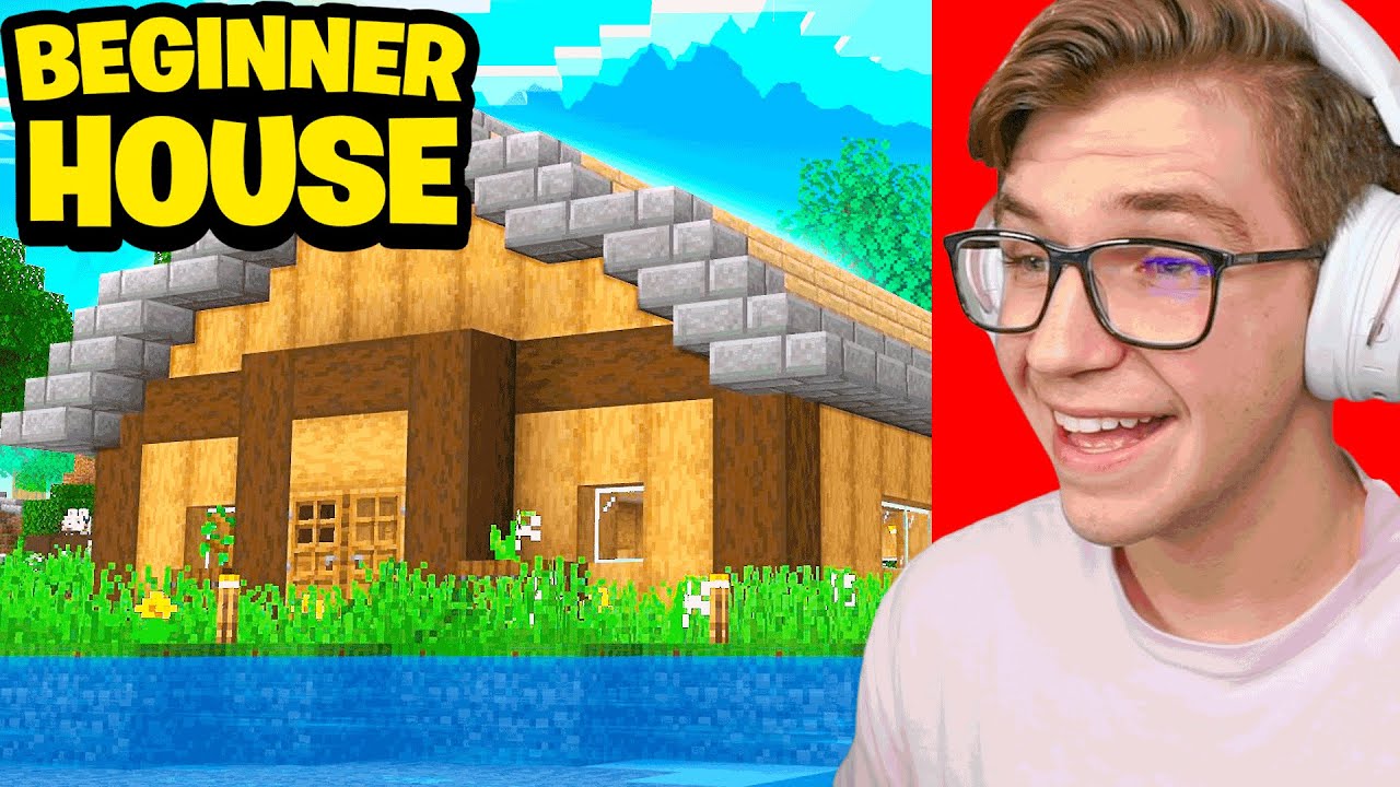 The Best Beginner House in Minecraft Survival! (Bedrock + Java) YouTube