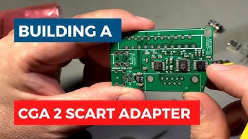 Building a CGA2SCART adapter