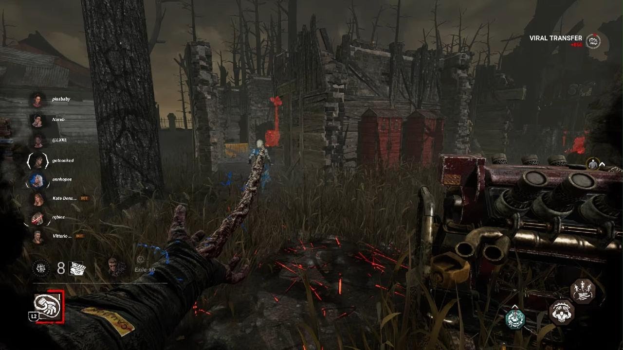 Dead by Daylight 2v8 Nemesis and Wesker 8k w/ Exile - YouTube