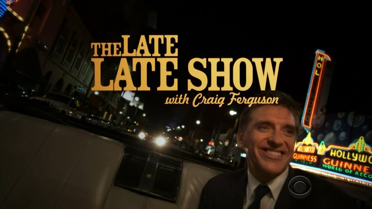 The Late Late Show with Craig Ferguson 2014.03.17 Jane Lynch, Salman Rushdie.