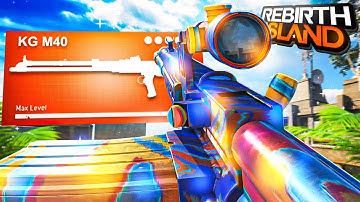the #1 KG M40 CLASS SETUP to USE on Rebirth Island Warzone!