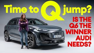 New Audi Q6 etron FIRST LOOK : time to jump the Q? | Electrifying