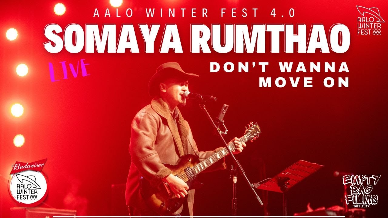 Somaya Raper Somaya Rumthao-Don't Wanna Move on-Live at Aalo Winter Fest 4.0 - YouTube