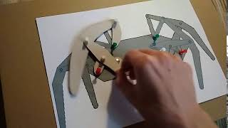 Klann linkage (paper constructor)