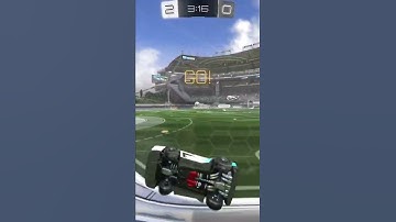 Incredible Goal line Save (Rocket League)