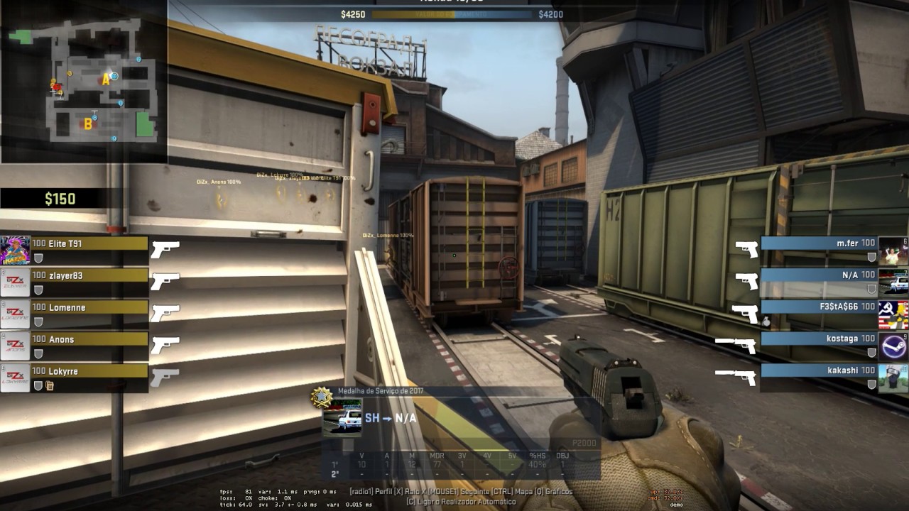 CS GO: Train P2000 Ace - YouTube