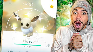 Como conseguir uma Eevee Shiny?