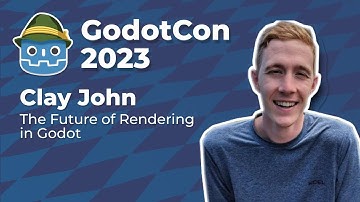 Clay John: The Future of Rendering in Godot  #GodotCon2023
