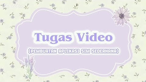 Tugas 2 Pemrograman Visual .Net - Cara membuat SIM sederhana menggunakan aplikasi Visual Studio 2010
