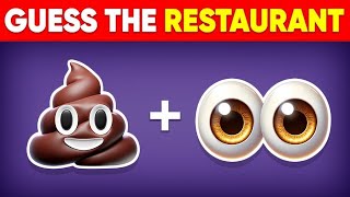 Guess the Fast Food Restaurant by Emoji?  Emoji Quiz | Quiz Master