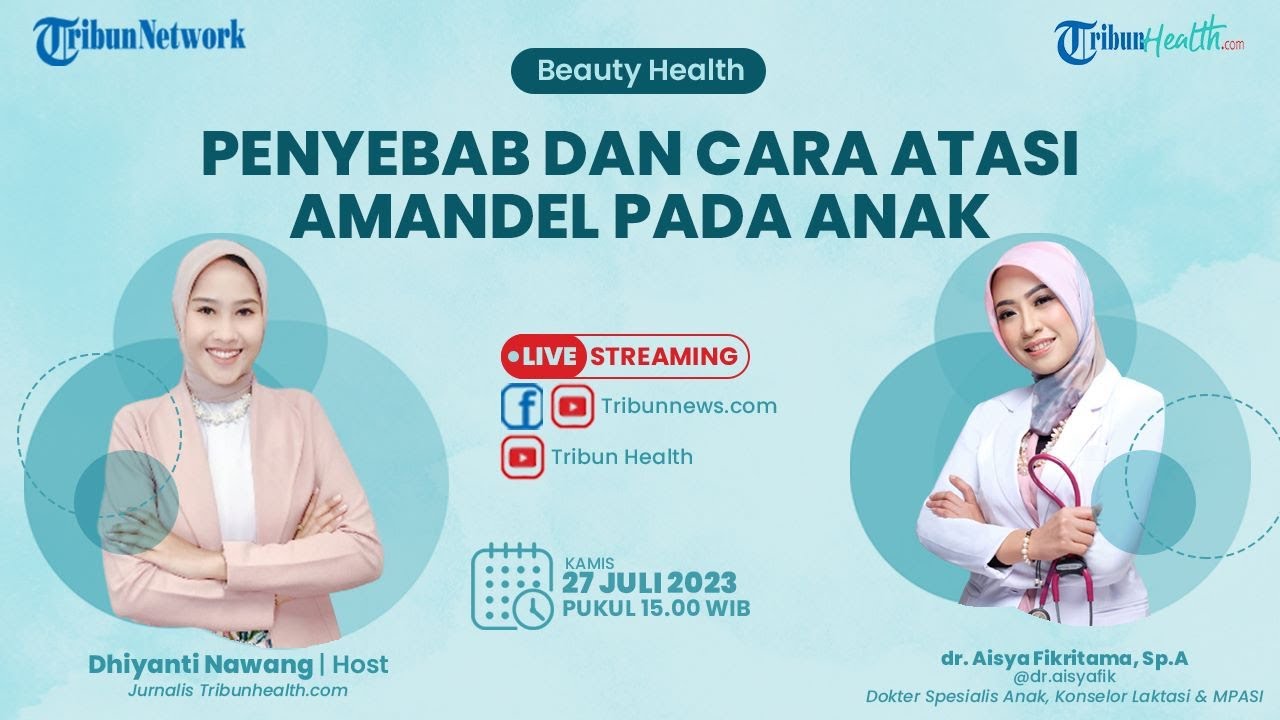 🔴BEAUTY HEALTH: Penyebab dan Cara Atasi Amandel pada Anak