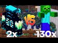 2 WARDEN VS 130 ZOMBİ !!! Minecraft: Mob Savaşları #23